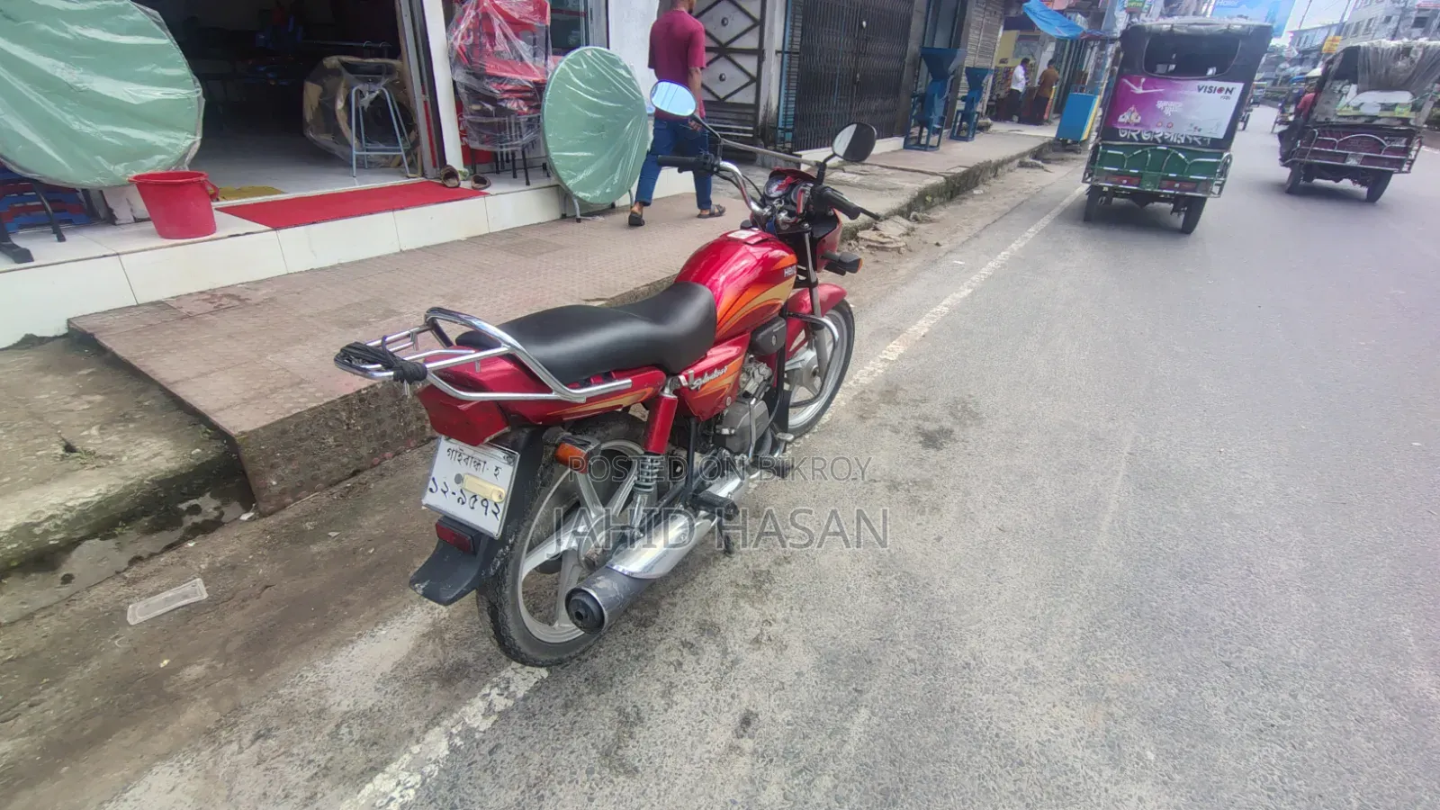 হিরো স্প্লেন্ডার প্লাস ২০১৮ রেড