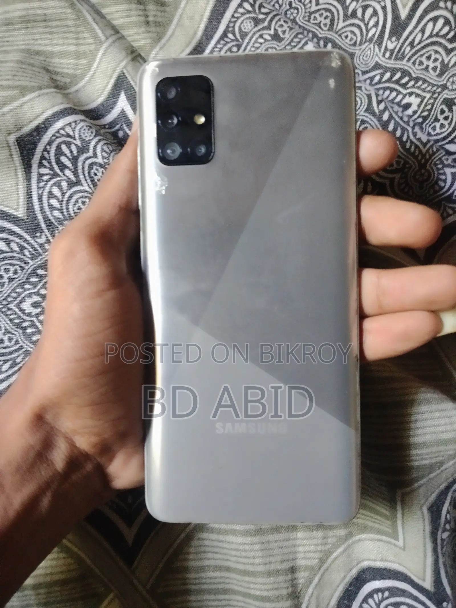 স্যামসাং গ্যালাক্সি এ৫১ ৫জি ১২৮ জিবি ধূসর