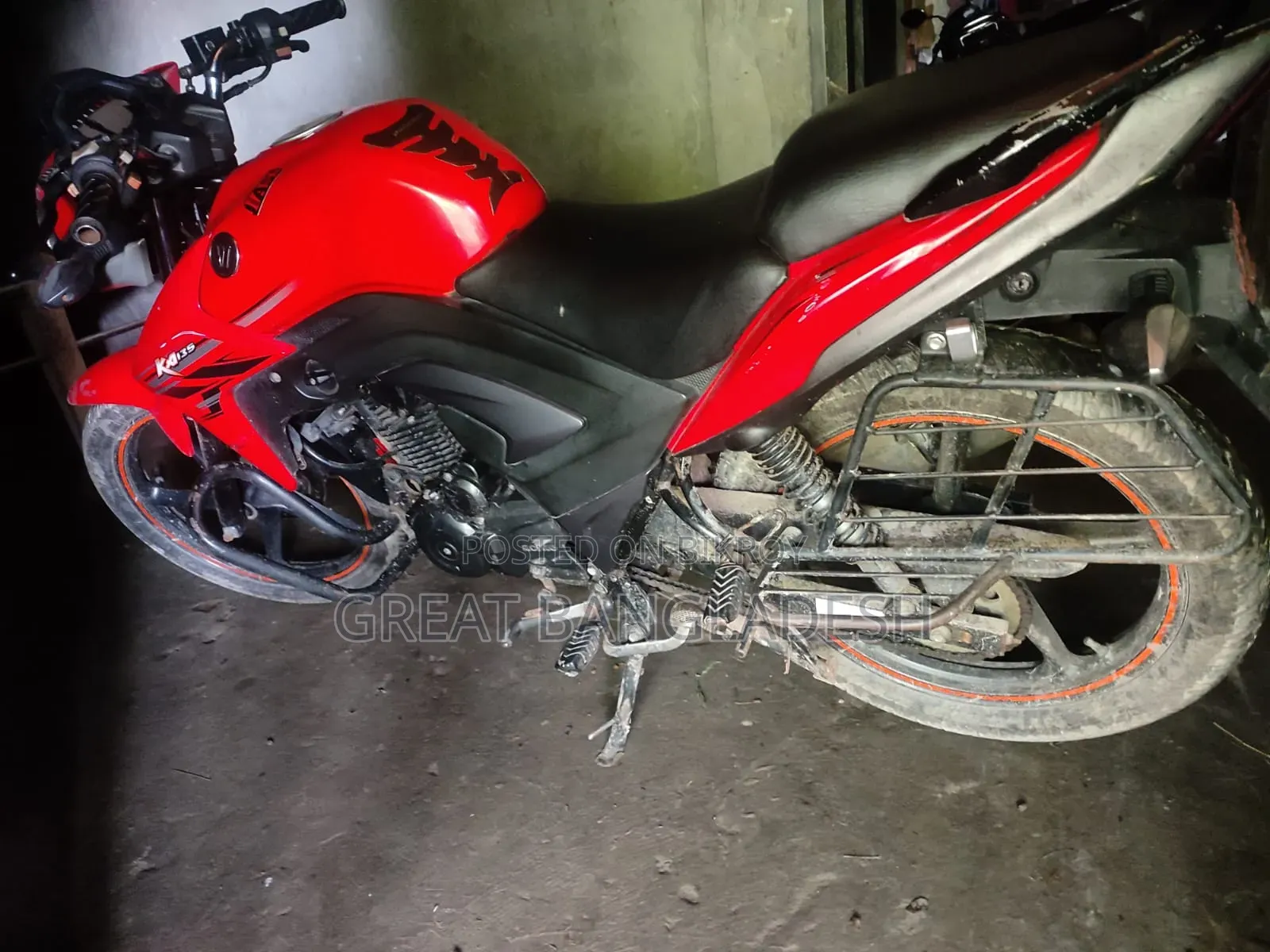 Haojue HJ125-30A 2017 Red