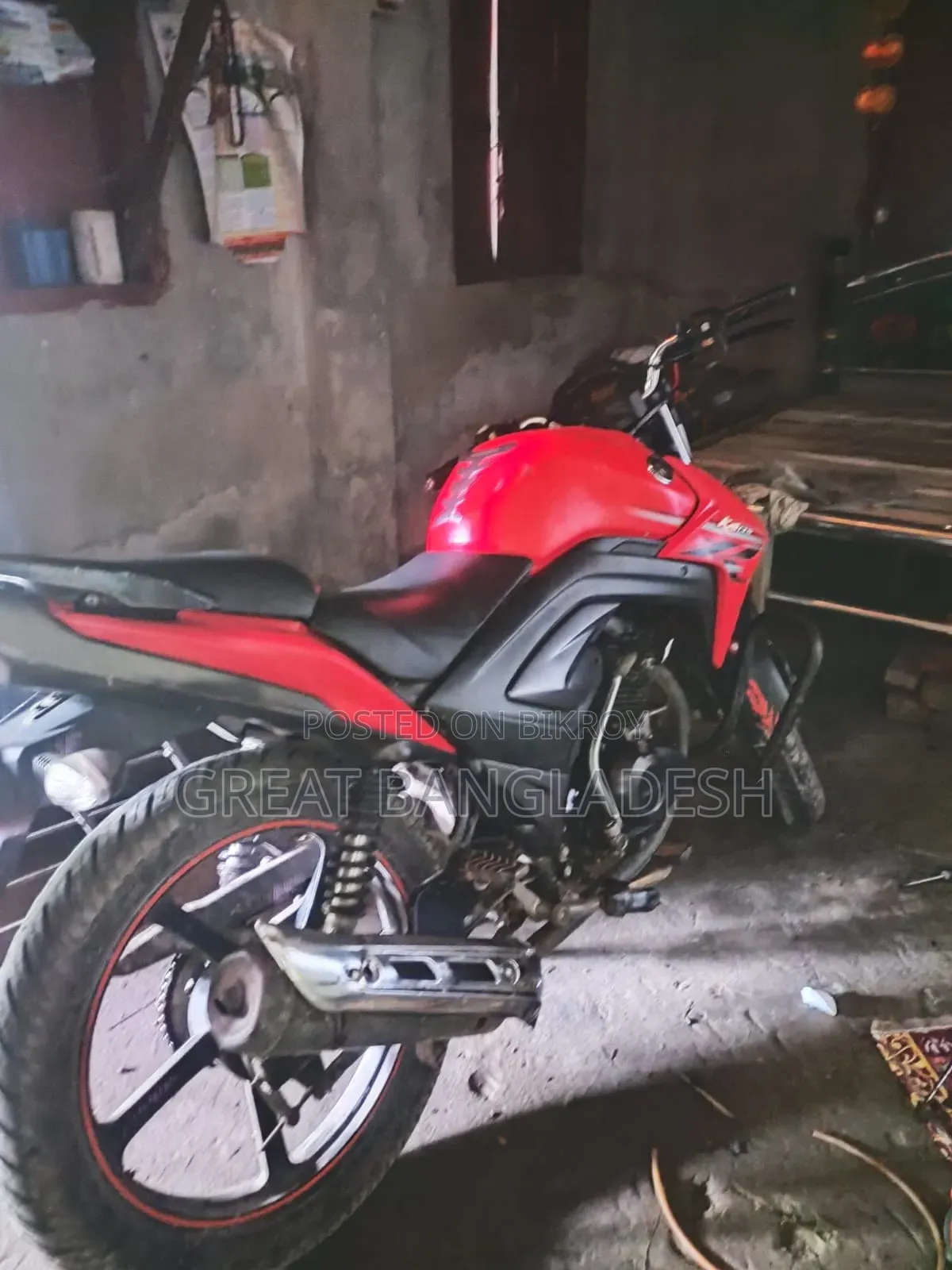 Haojue HJ125-30A 2017 Red