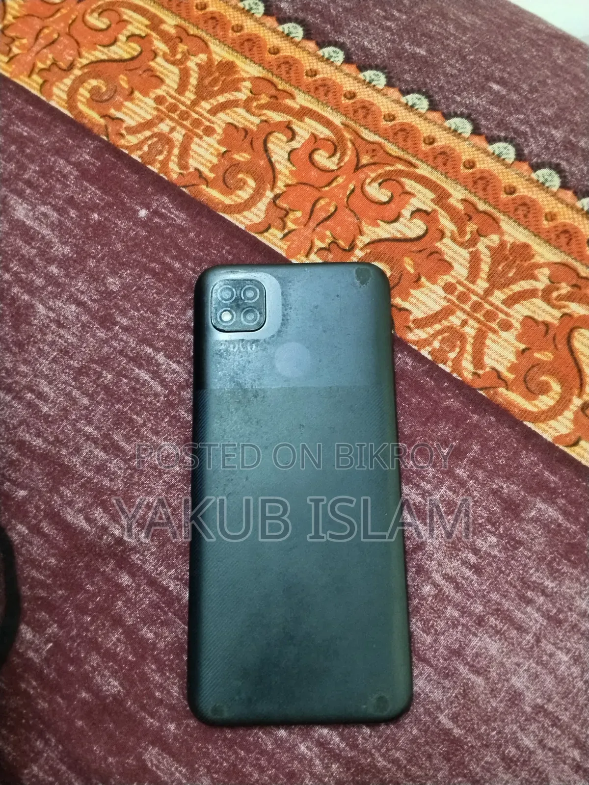 শাওমি পোকো সি৩ ৬৪ জিবি ব্ল্যাক