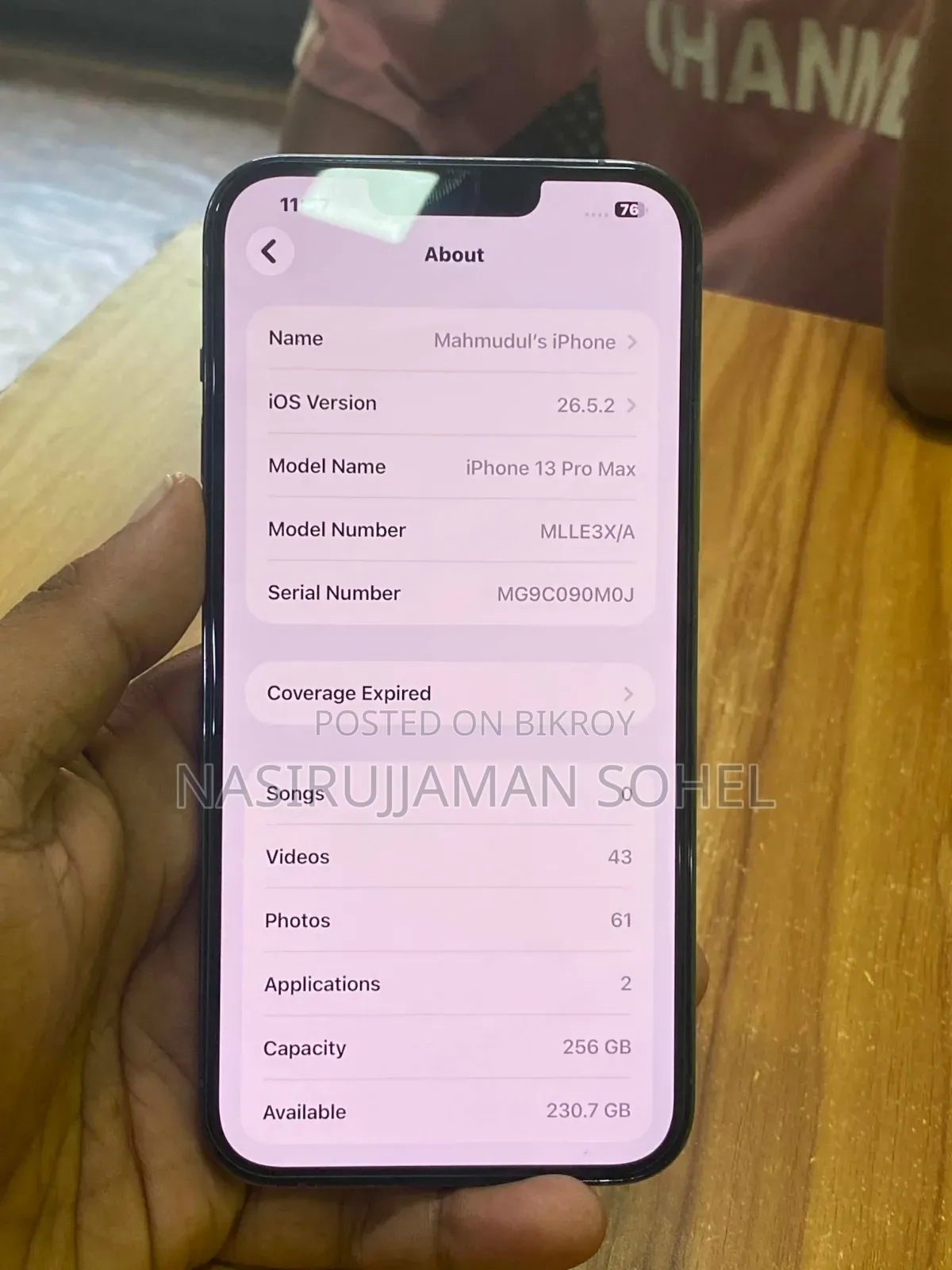 Apple iPhone 13 Pro Max 256 GB Gray