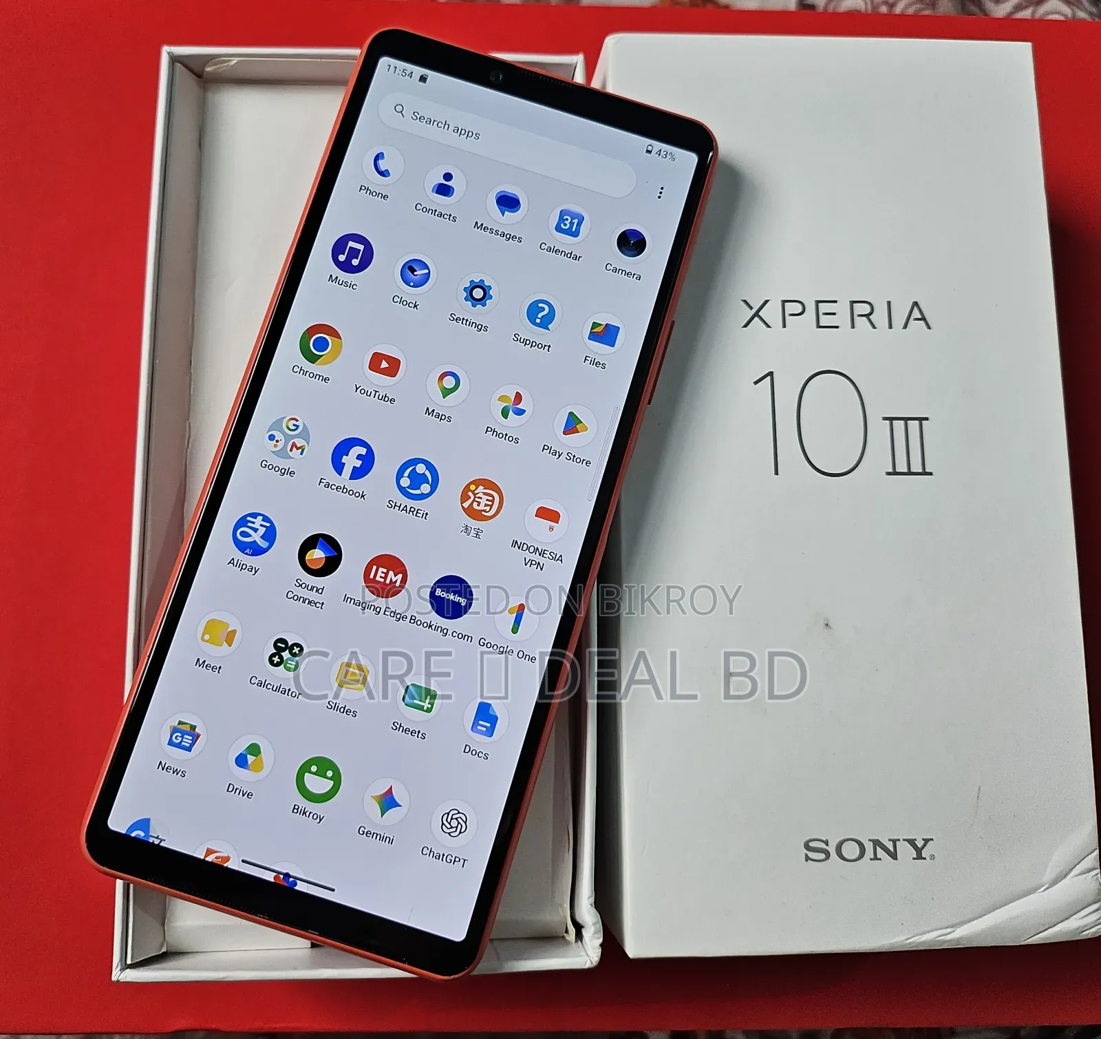 Sony Xperia 10 III 128 GB Red