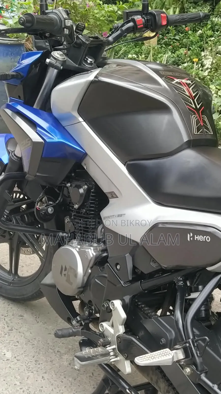 Hero Xtreme 125R 2024 Blue