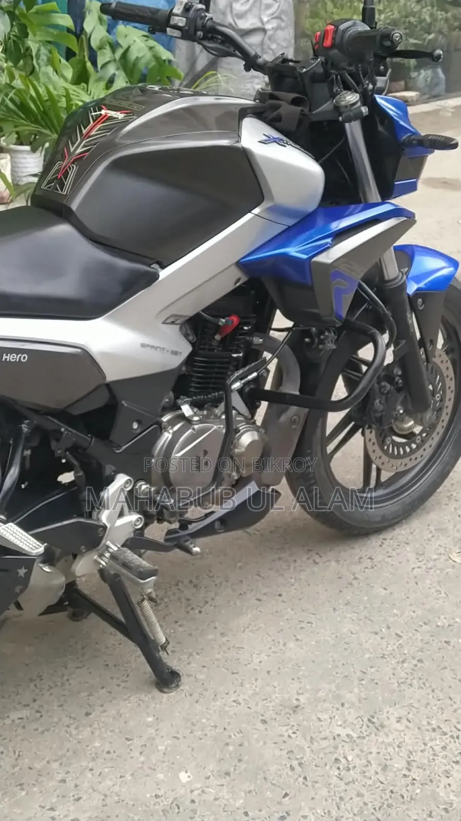 Hero Xtreme 125R 2024 Blue