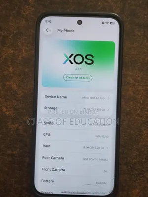 ইনফিনিক্স হট ৬০ প্রো+ ২৫৬ জিবি গ্রে