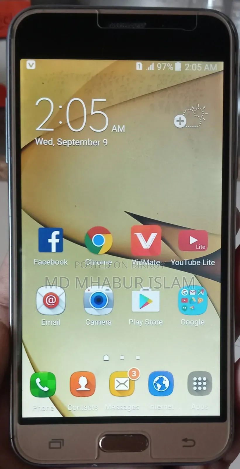 Samsung Galaxy J3 8 GB Gold