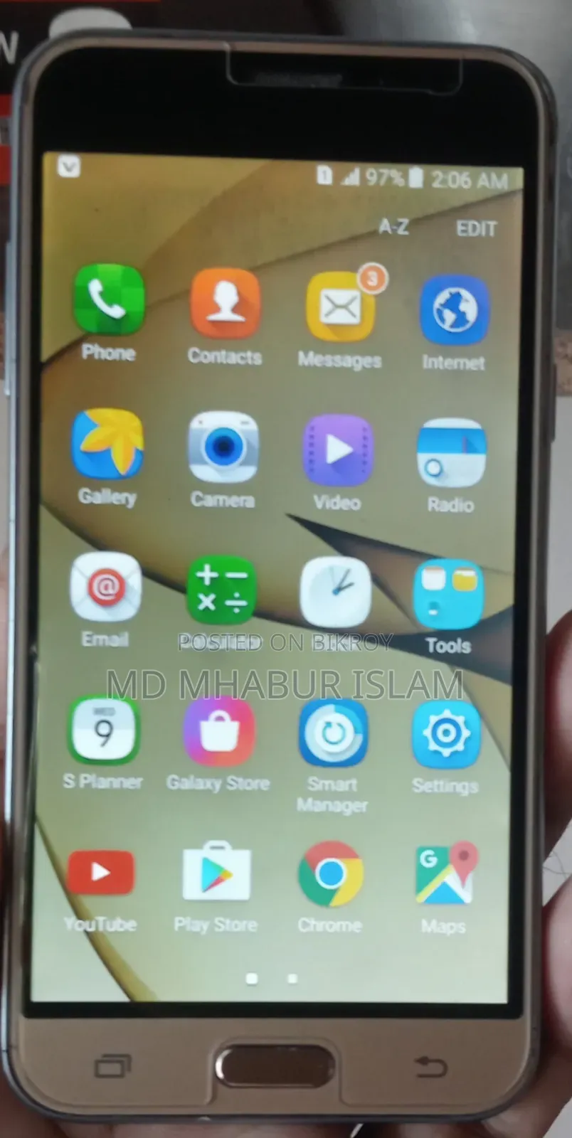 Samsung Galaxy J3 8 GB Gold