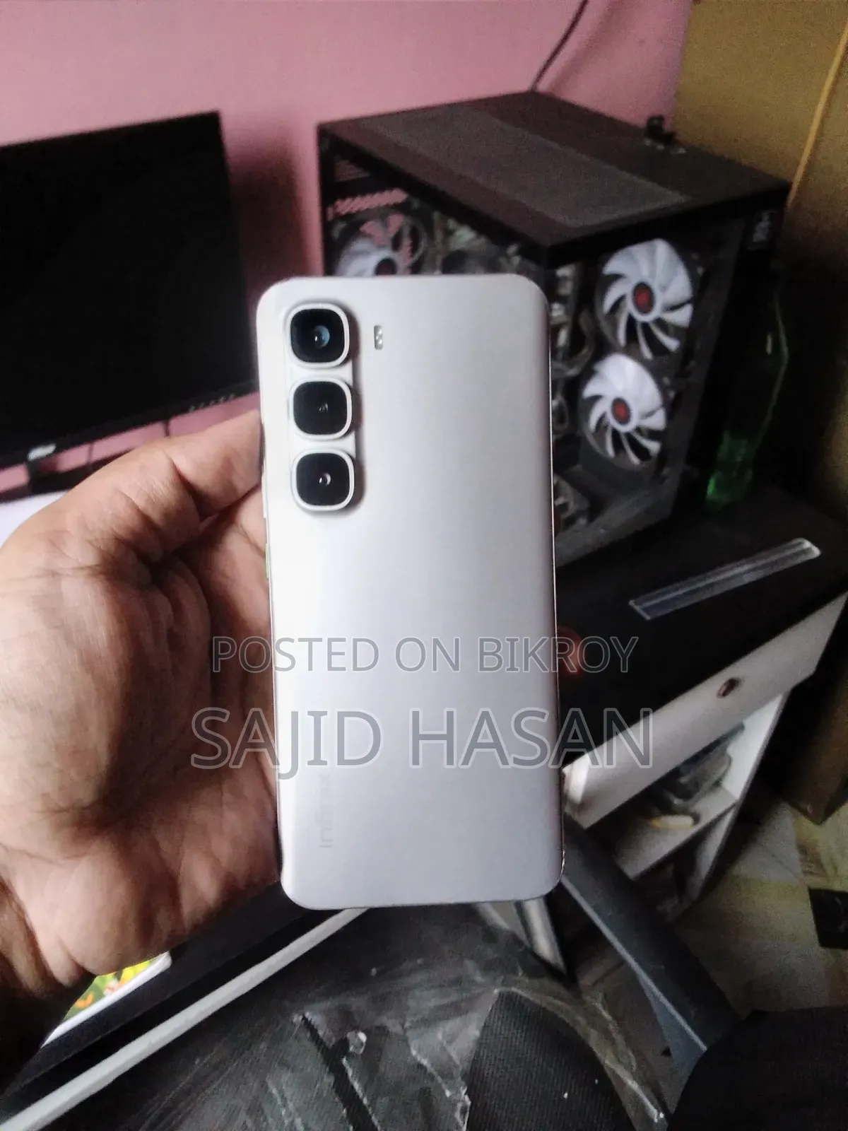 ইনফিনিক্স হট ৬০ প্রো প্লাস ১২৮ জিবি রূপালী