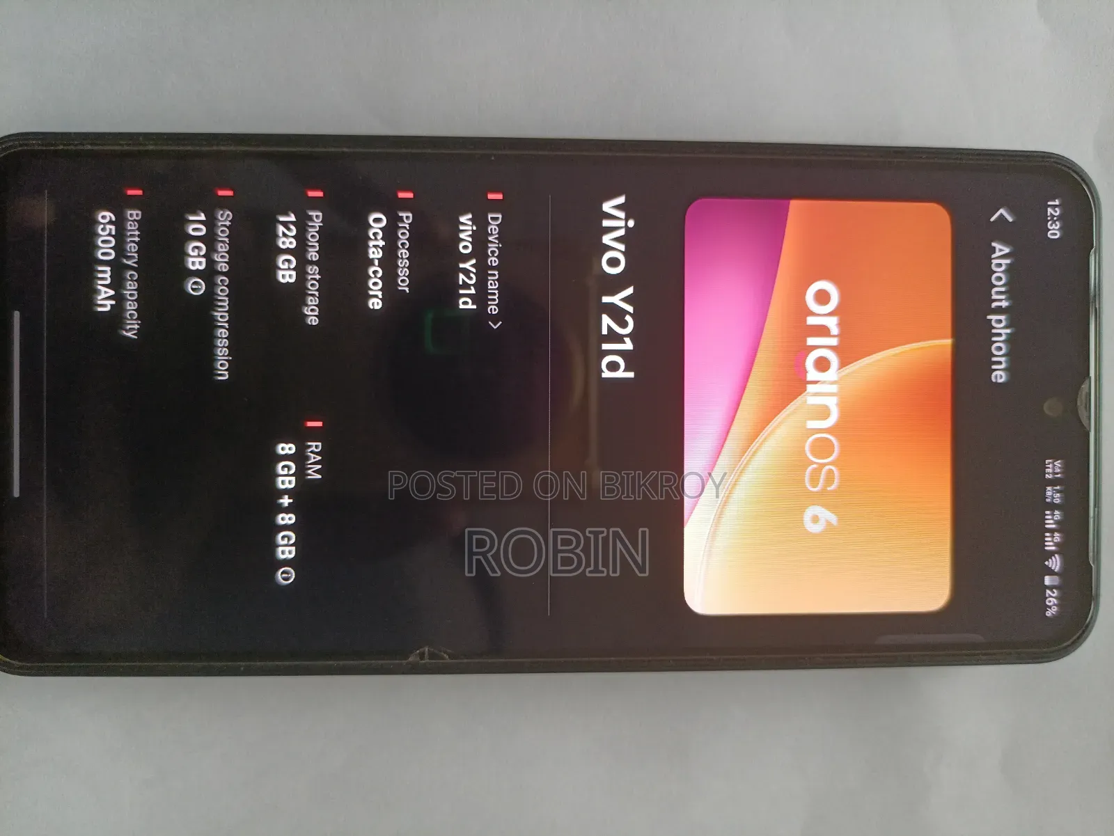 Vivo Y21d 128 GB