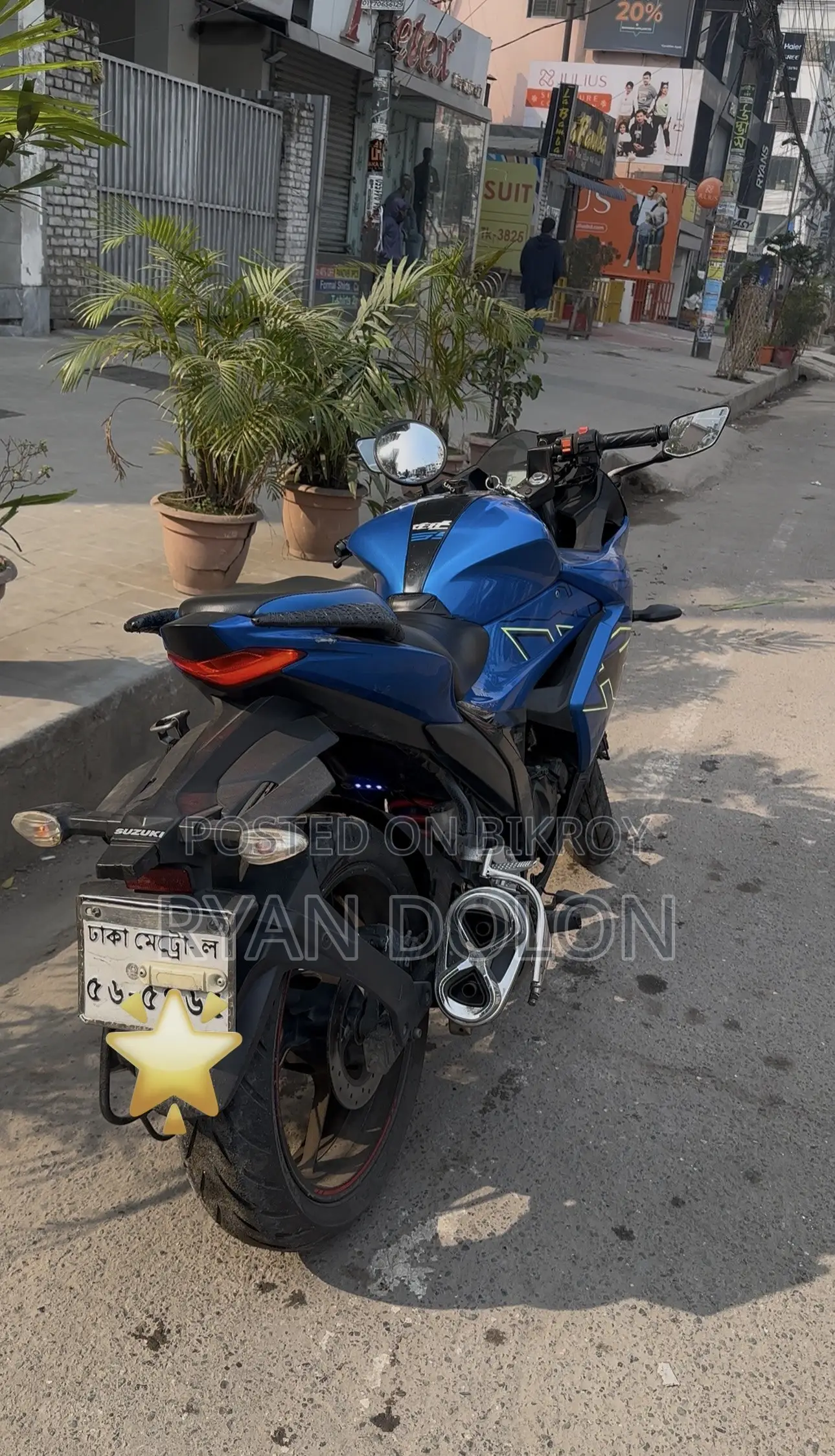 Suzuki Gixxer SF 2021 Blue