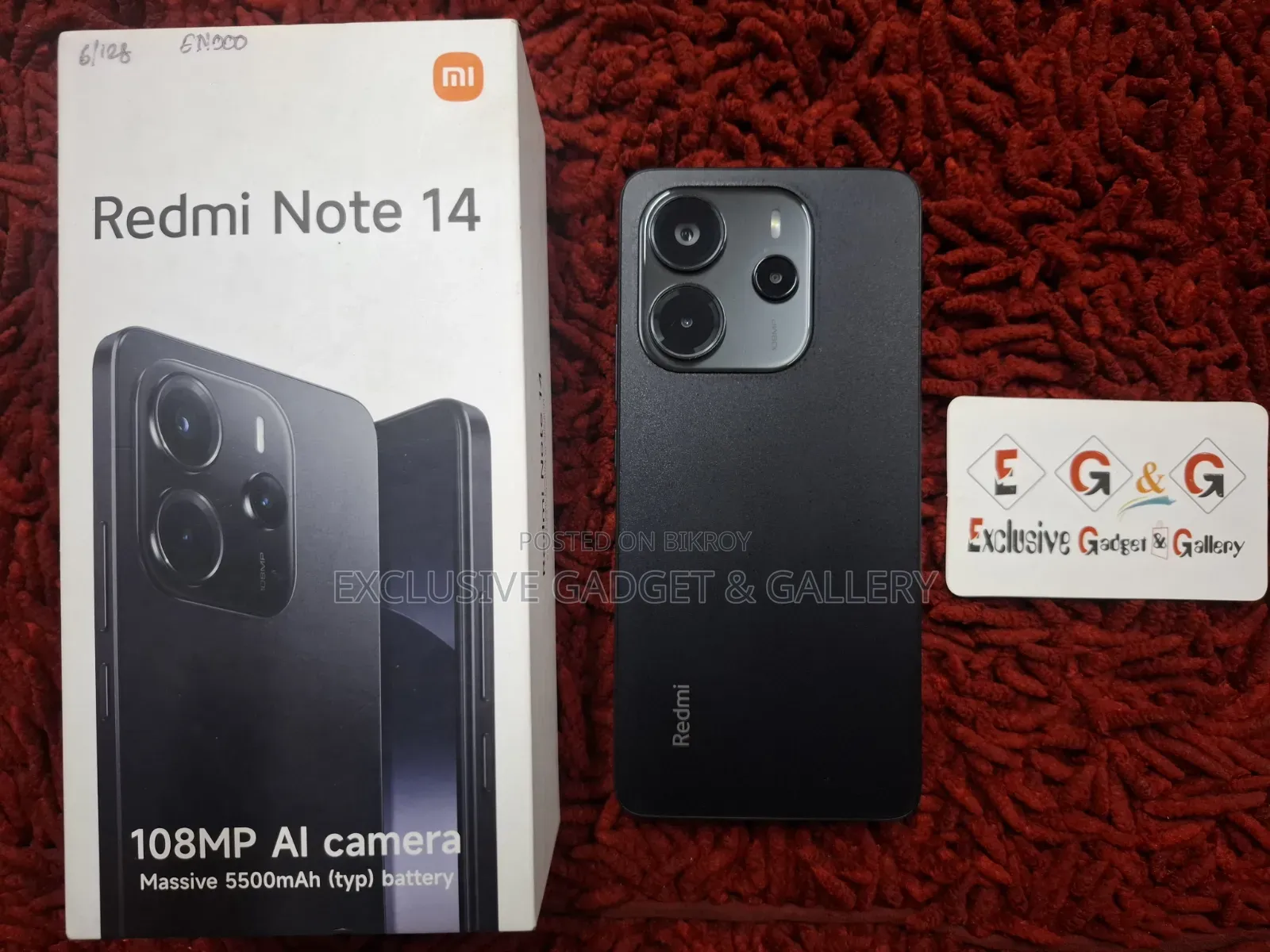 Xiaomi Redmi Note 14 4G 128 GB Black