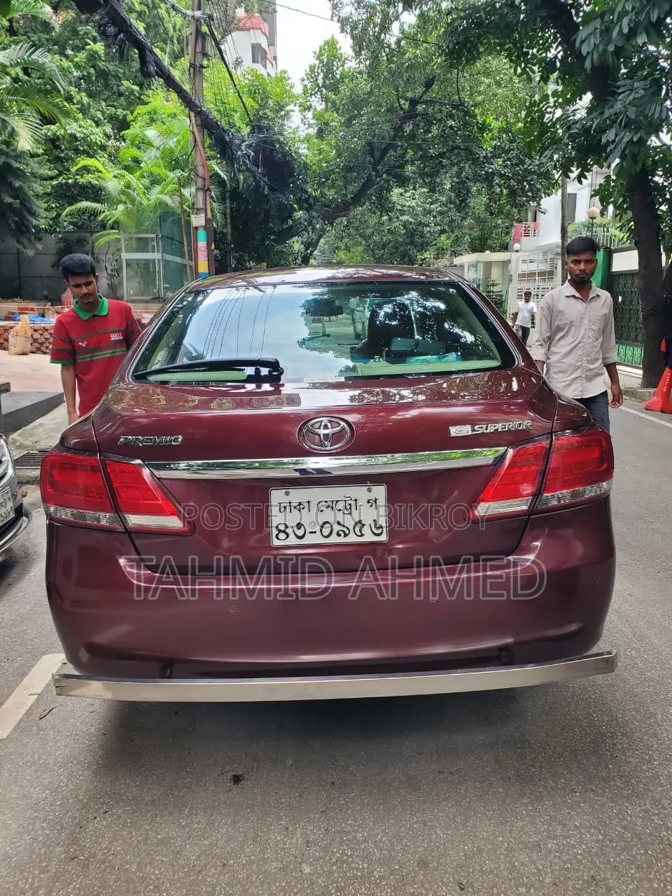 টয়োটা প্রমিও ২০১৯ লাল