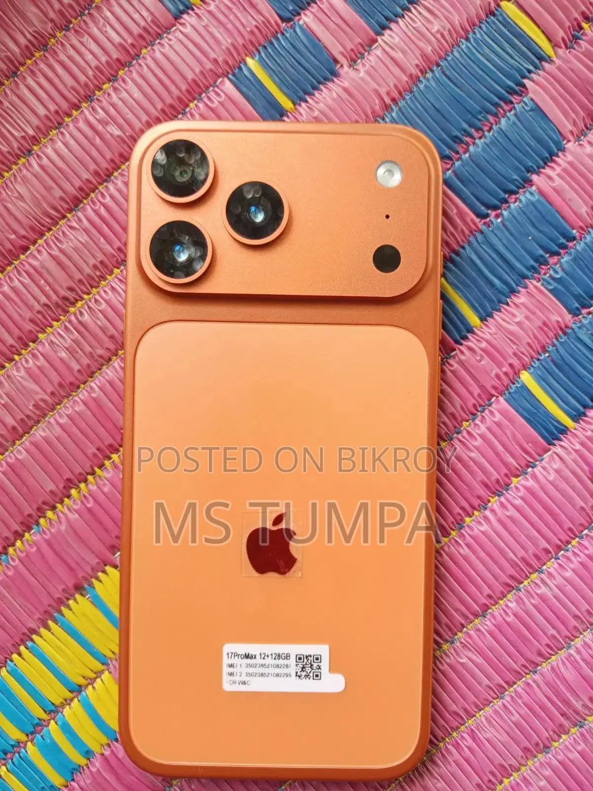 W&O 17 Pro Max 128 GB Orange
