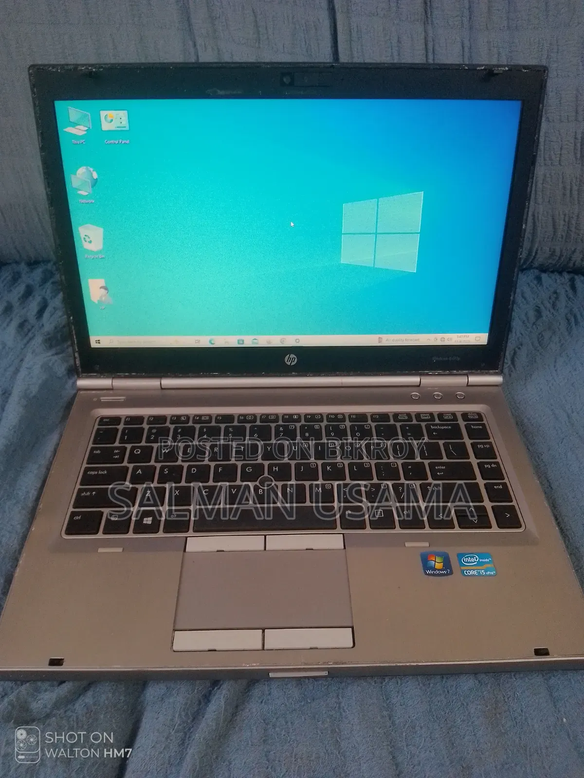 Laptop HP EliteBook 8470P 8GB Intel Core i5 SSD 256GB