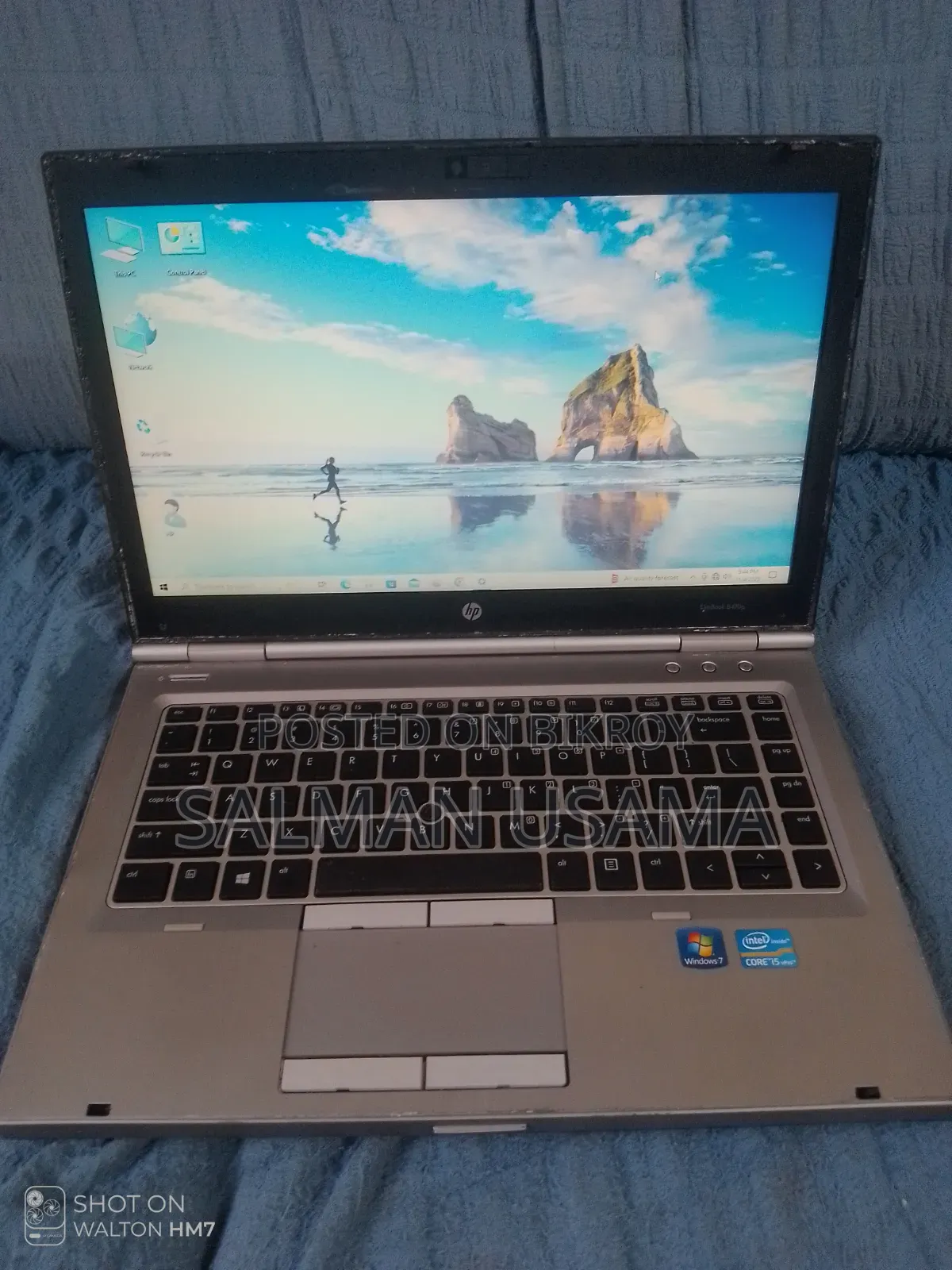 Laptop HP EliteBook 8470P 8GB Intel Core i5 SSD 256GB