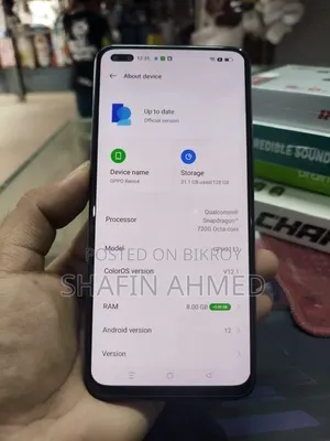 Oppo Reno 128 GB Blue