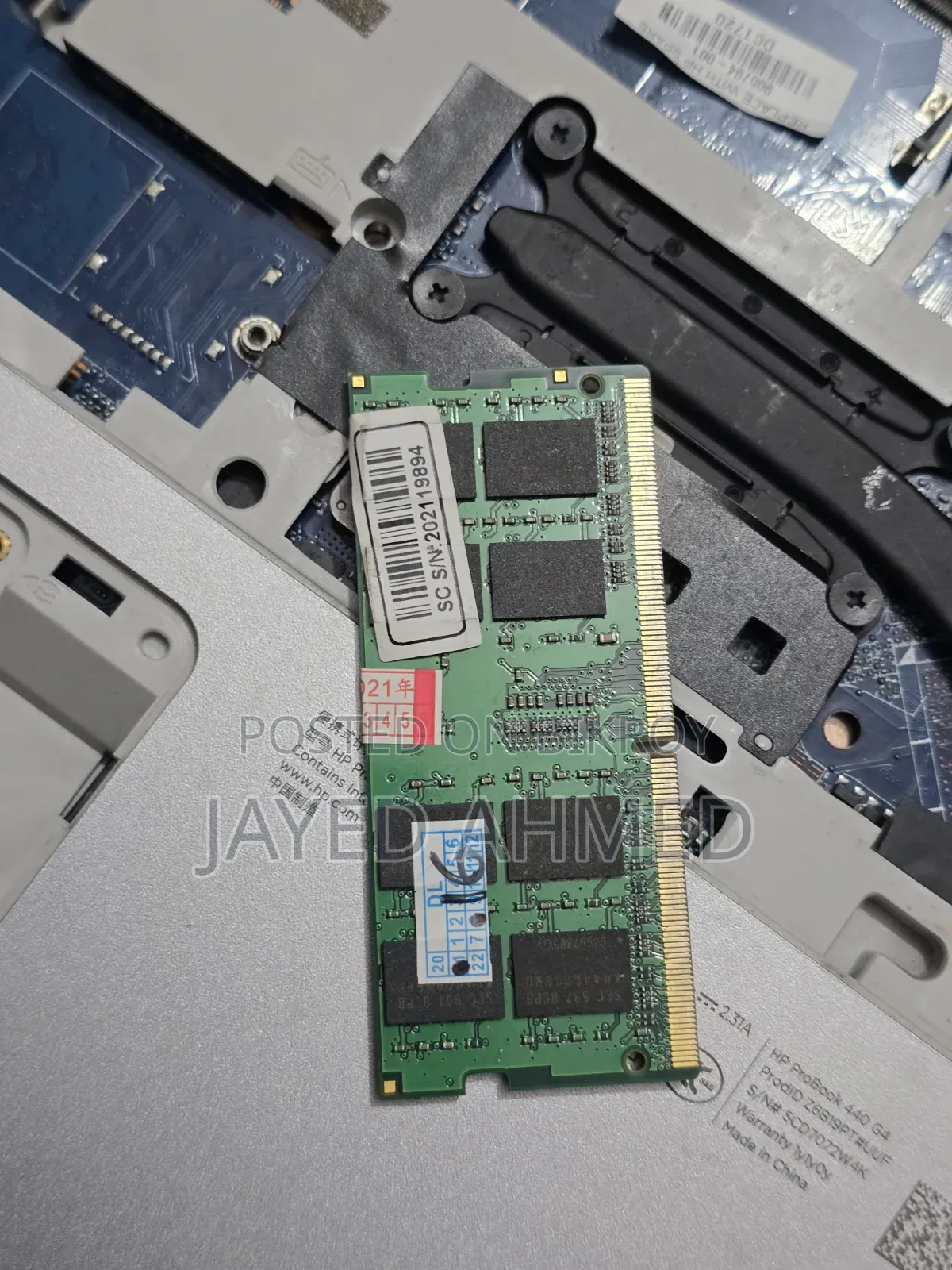 Laptop Ram 12gb DDR4