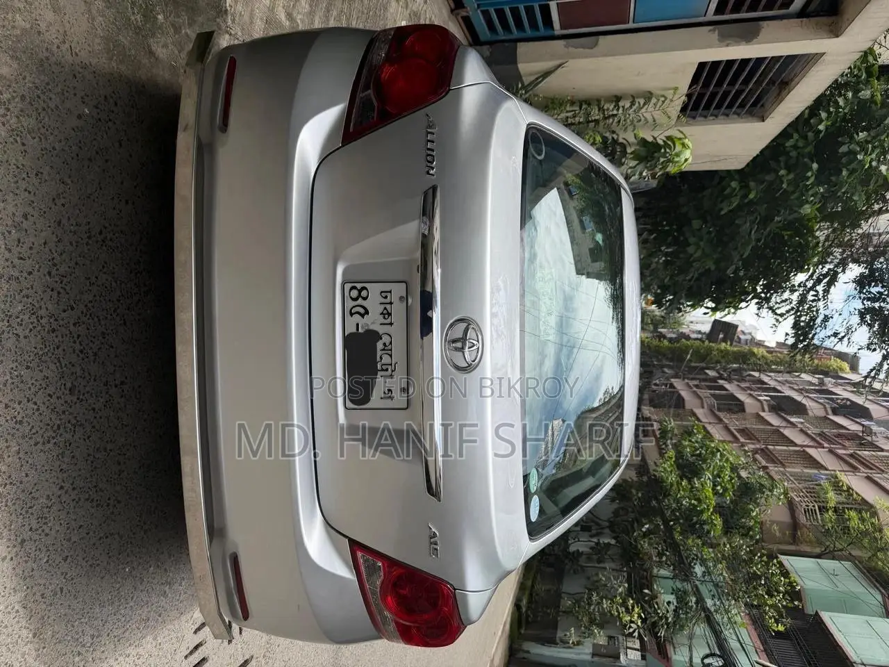 টয়োটা অ্যালিয়ন ২০১৫ সিলভার