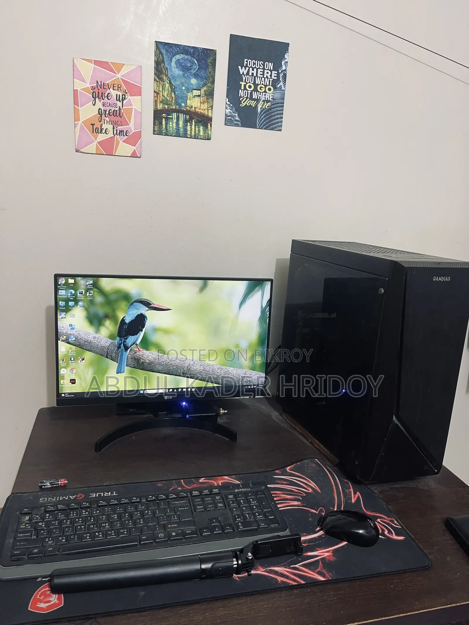Desktop Computer 16GB AMD Ryzen 5 SSD 256GB