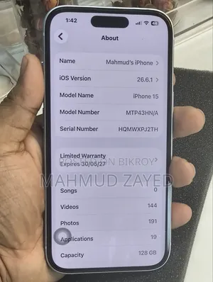 Apple iPhone 15 128 GB White