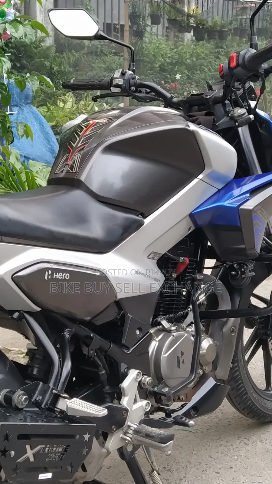 হিরো এক্সট্রিম ১২৫আর ২০২৪ নীল
