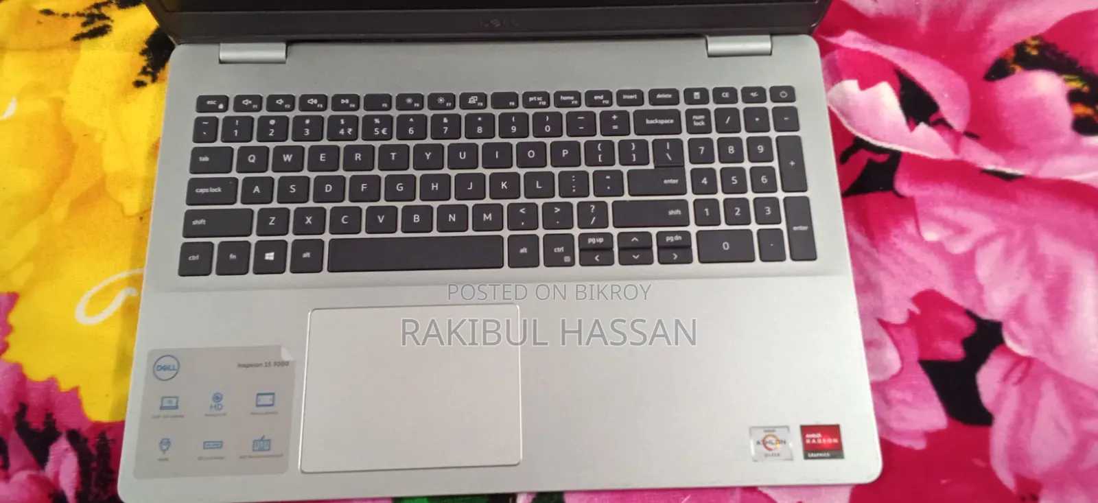 Laptop Dell Inspiron 15 3505 4GB Intel Core i5 HDD 1TB