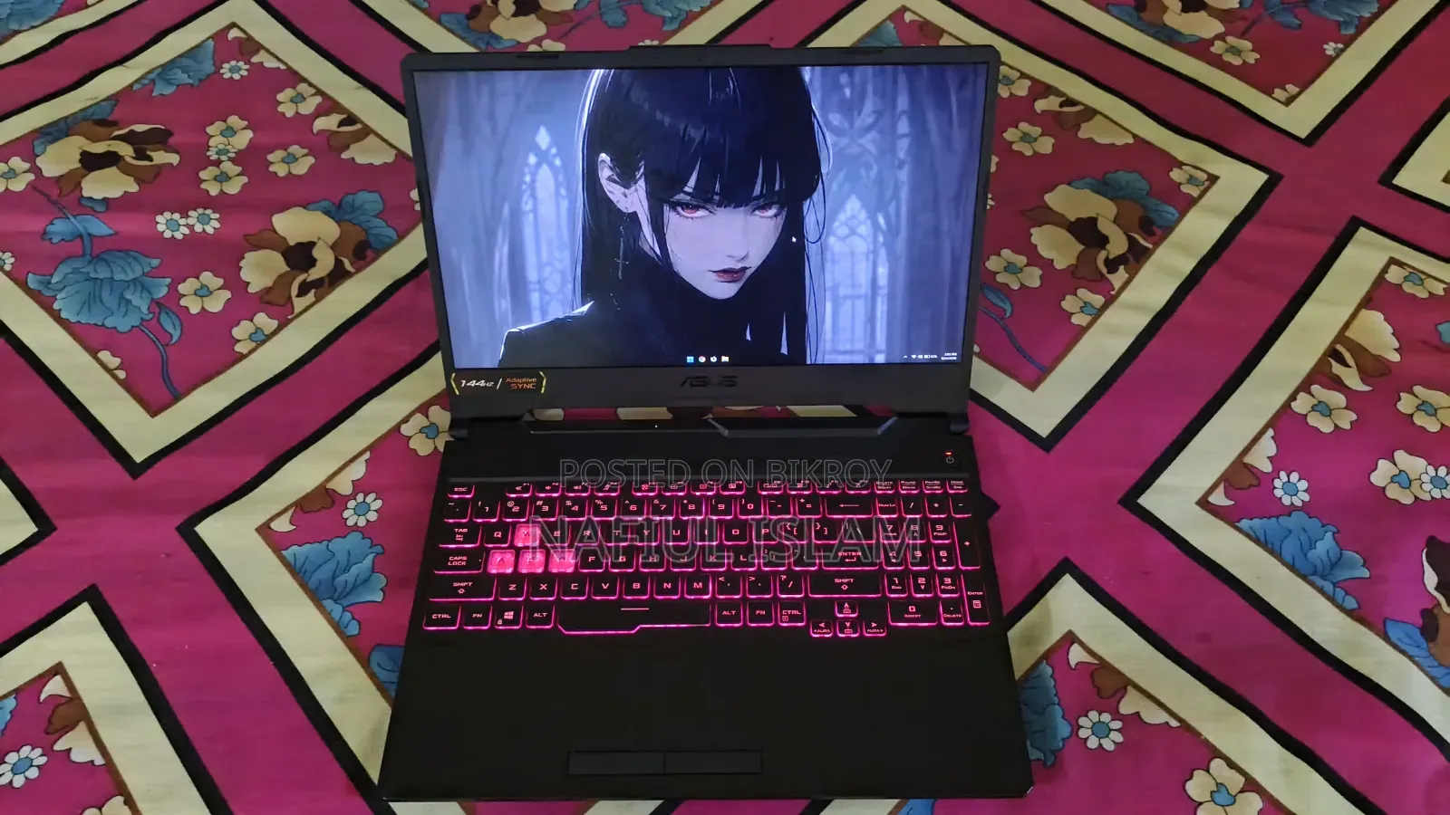 Laptop Asus TUF Gaming F15 16GB Intel Core i7 SSD 512GB