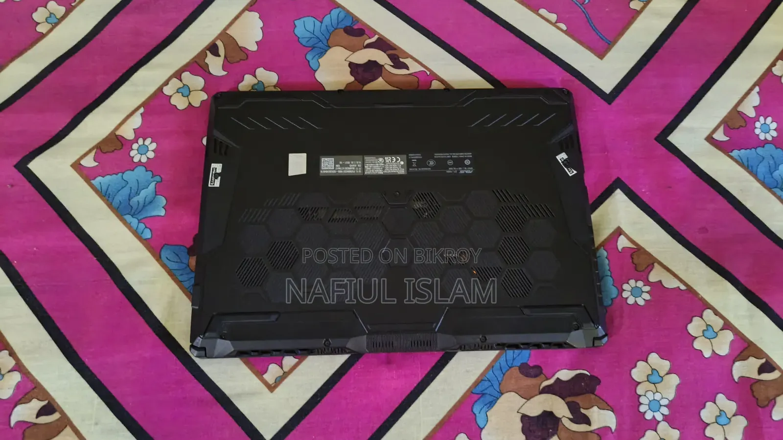 Laptop Asus TUF Gaming F15 16GB Intel Core i7 SSD 512GB