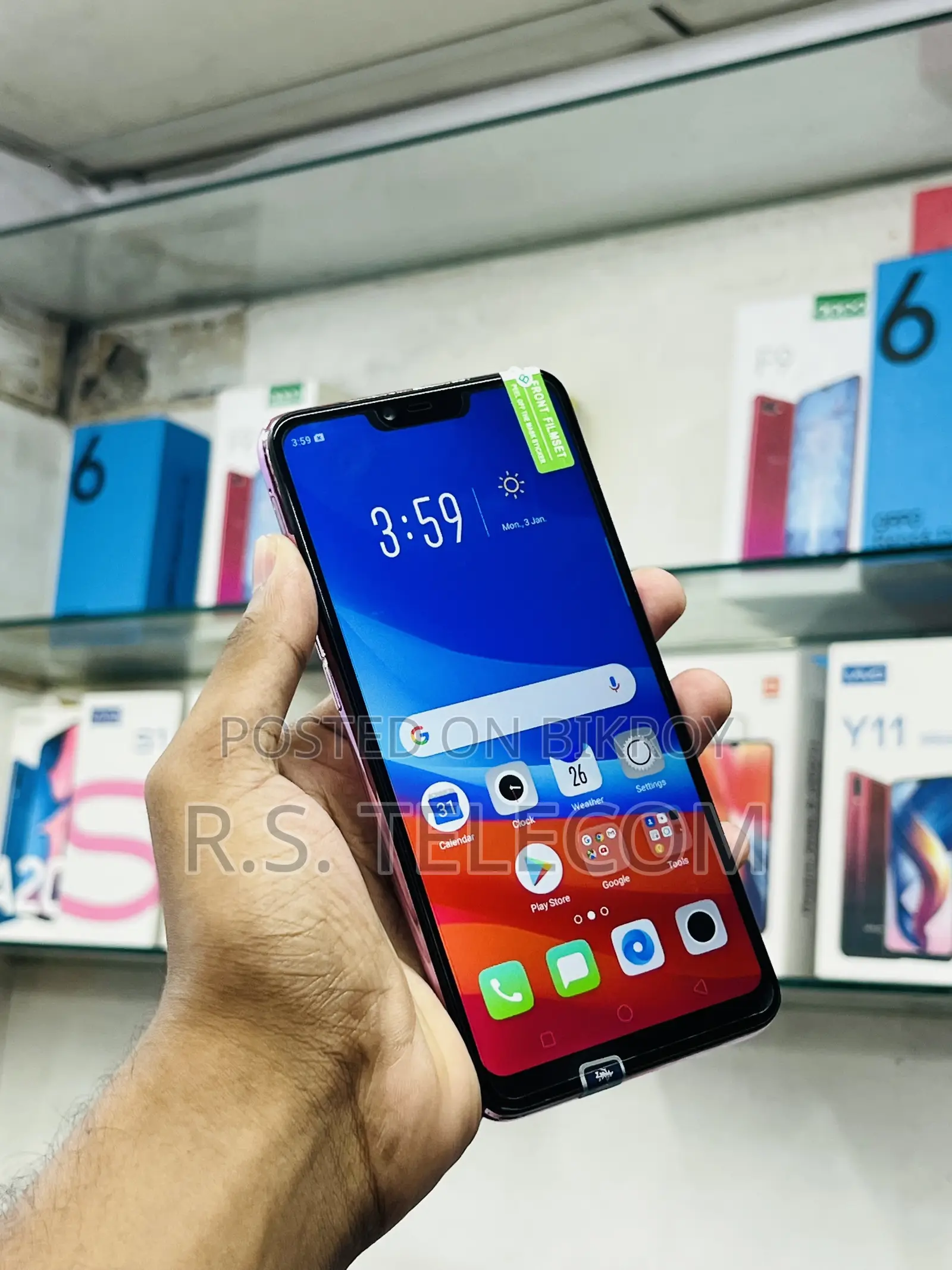 নতুন অপ্পো এ৩এস ৬৪ জিবি পিংক
