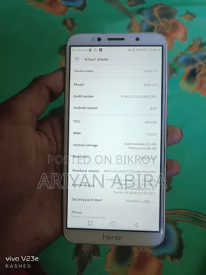 Honor 7S 16 GB White