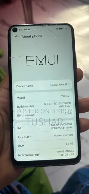 Huawei nova 5T 128 GB Blue