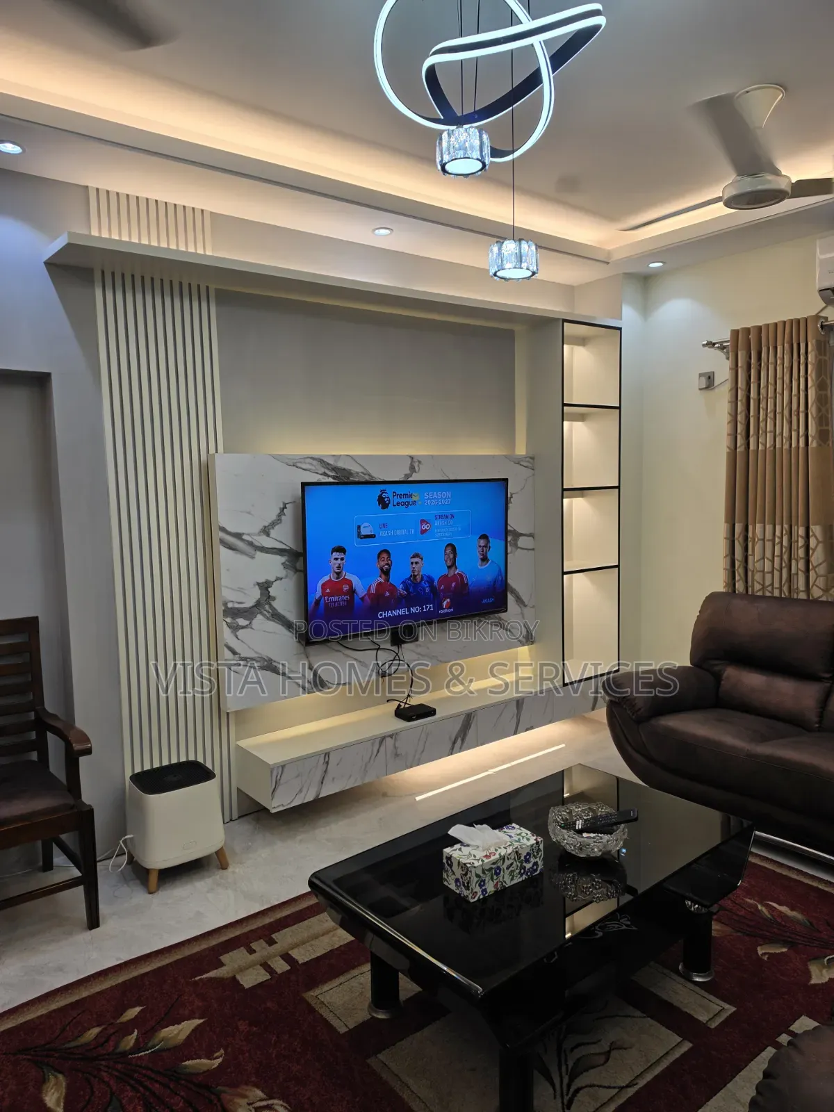 Furnished 3-bedroom Apartment in Southeast Palace, Gulshan for rent