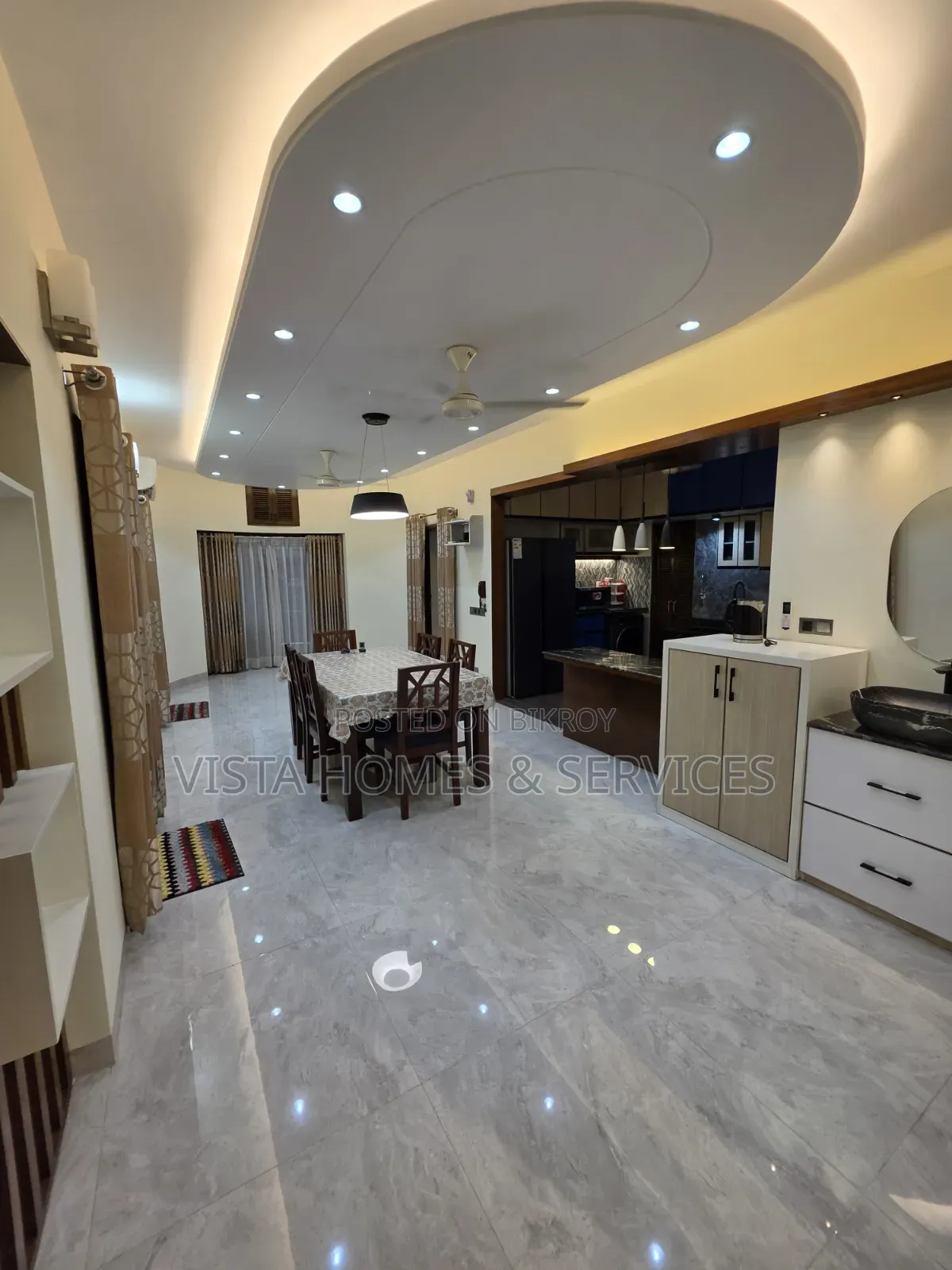 Furnished 3-bedroom Apartment in Southeast Palace, Gulshan for rent