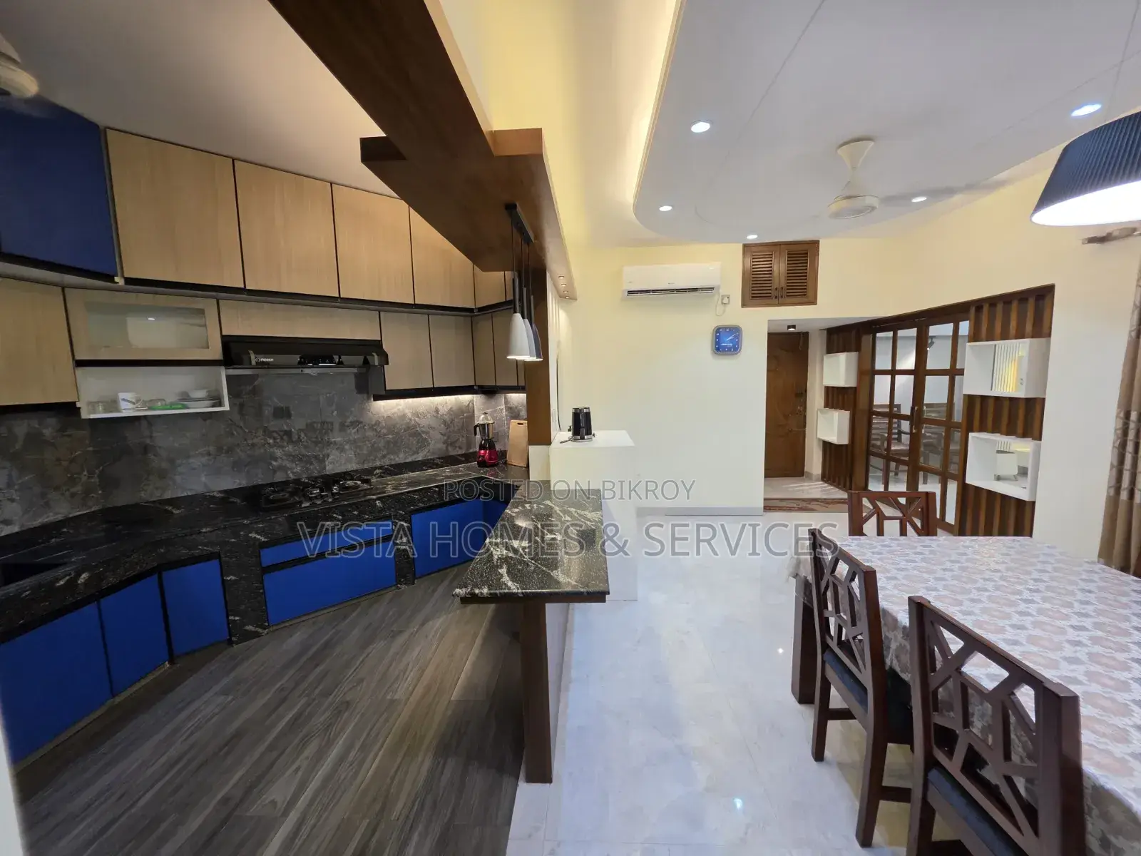 Furnished 3-Bedroom Apartment in Southeast Palace, Gulshan for Rent
