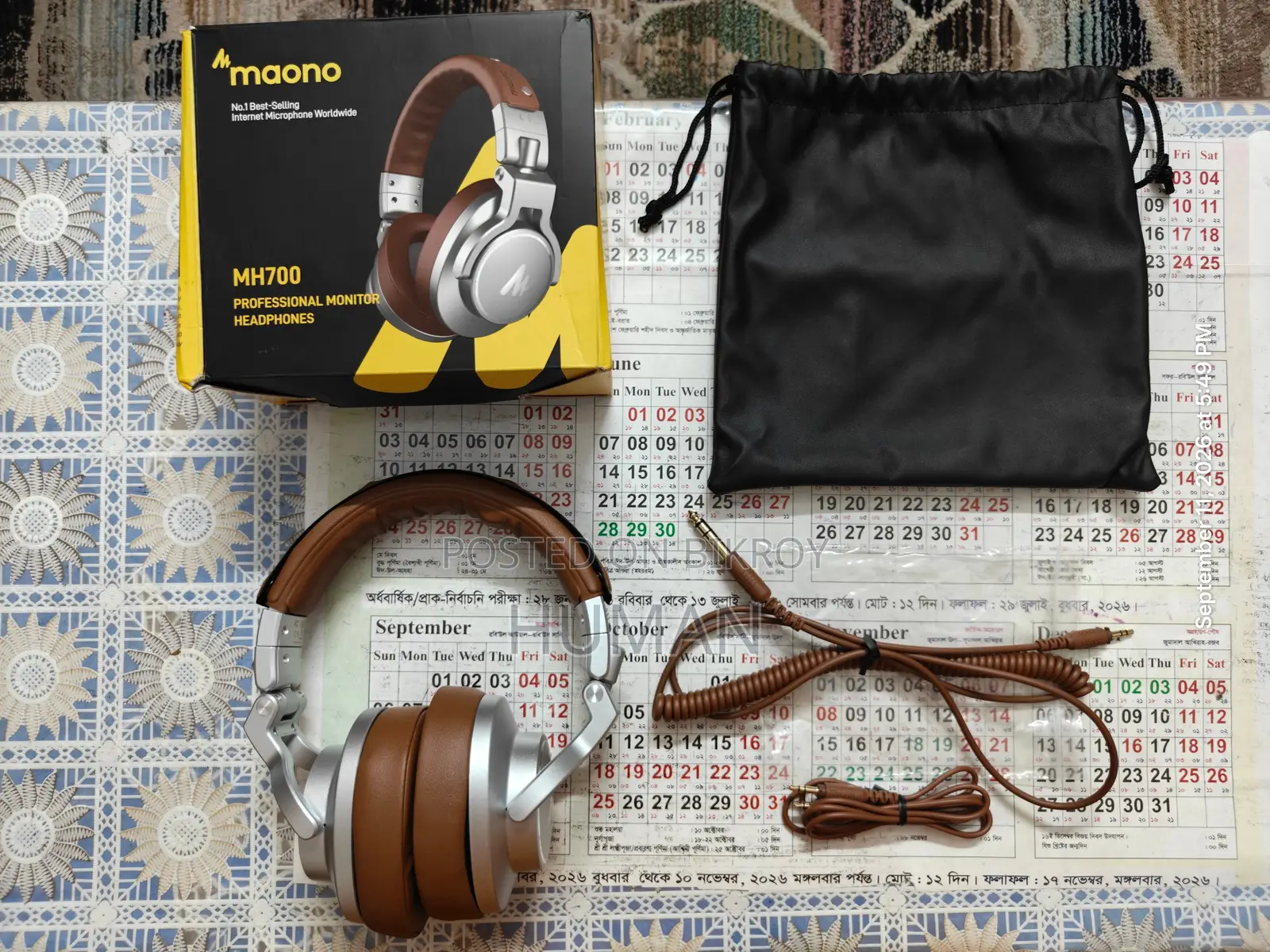 Maono MH700 স্টুডিও মনিটর হেডফোন