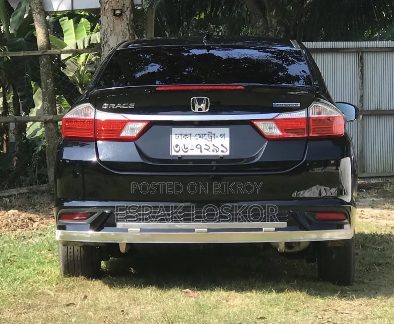 Honda Grace 2017 Black