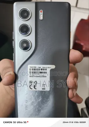 টেকনো ক্যামন ৪০ প্রো ৪জি ২৫৬ জিবি গ্রে