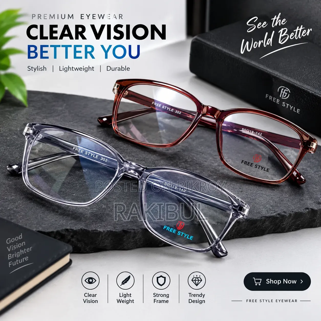 Premium Quality Glasses Frame