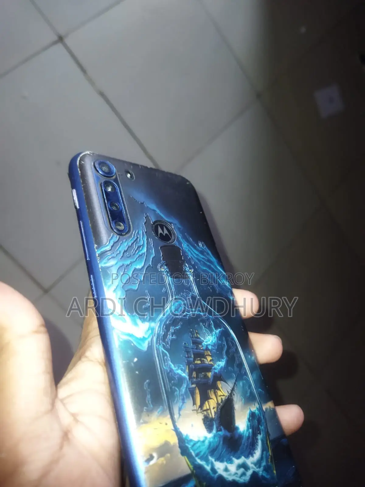 Motorola One Fusion 64 GB Blue
