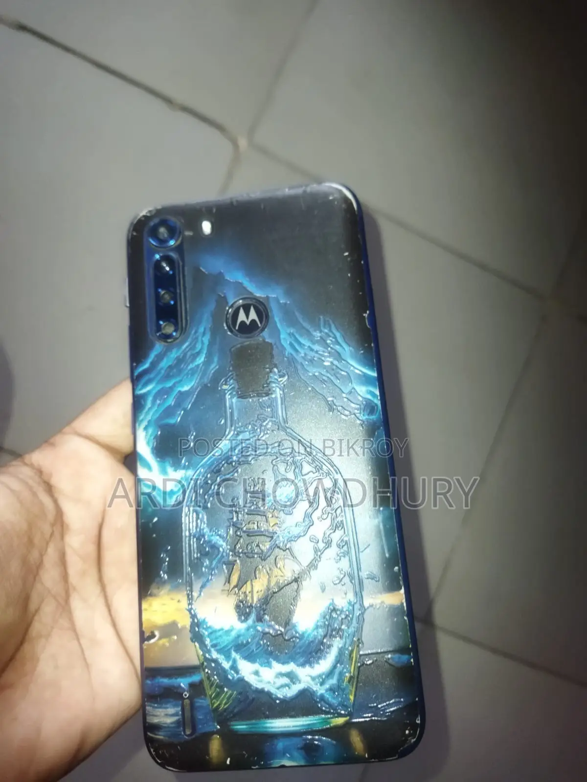 Motorola One Fusion 64 GB Blue