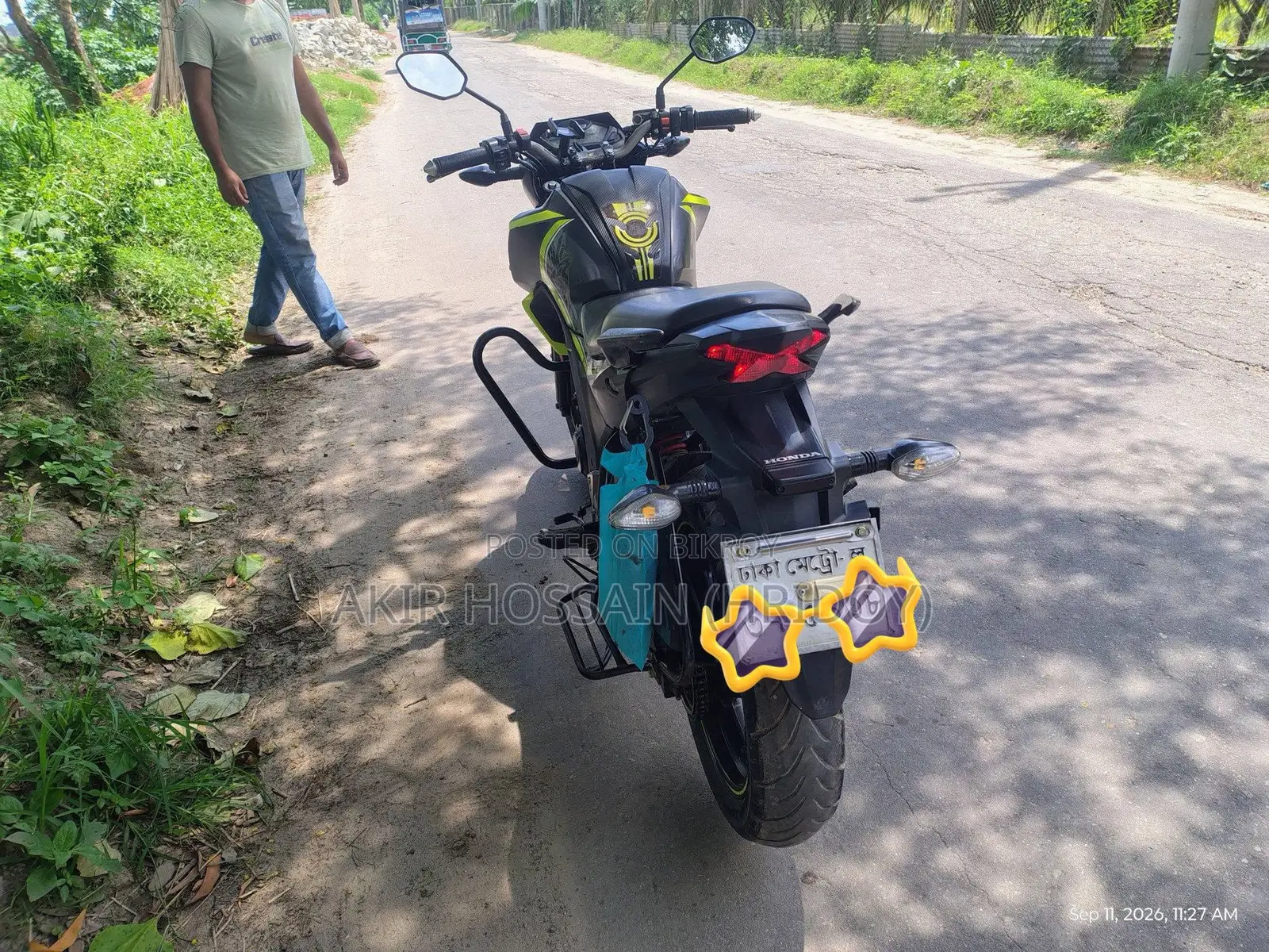 Honda Hornet 2018 Gray