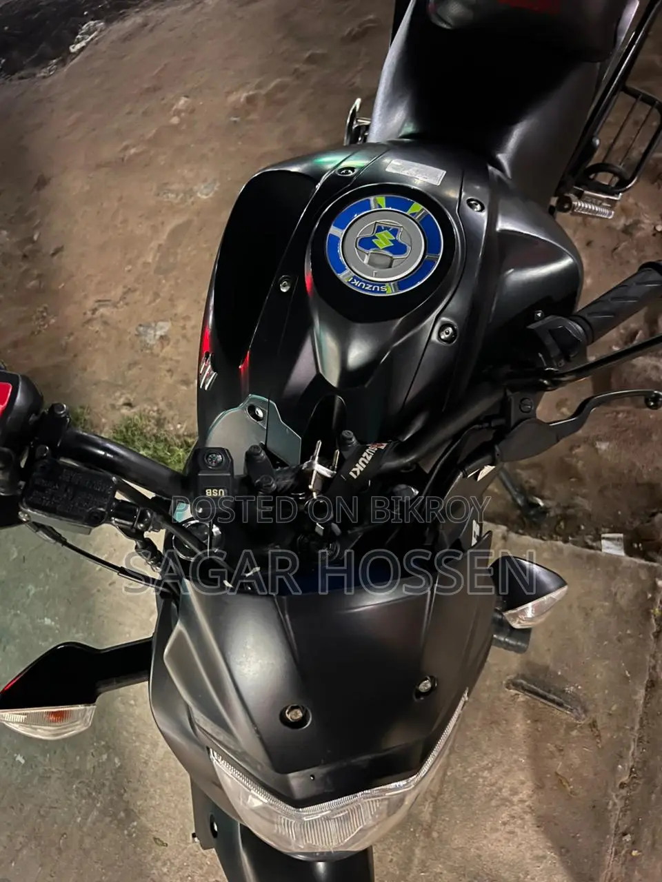 Suzuki Gixxer 2023 Black