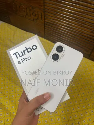 শাওমি রেডমি টারবো ৪ প্রো ২৫৬ জিবি হোয়াইট