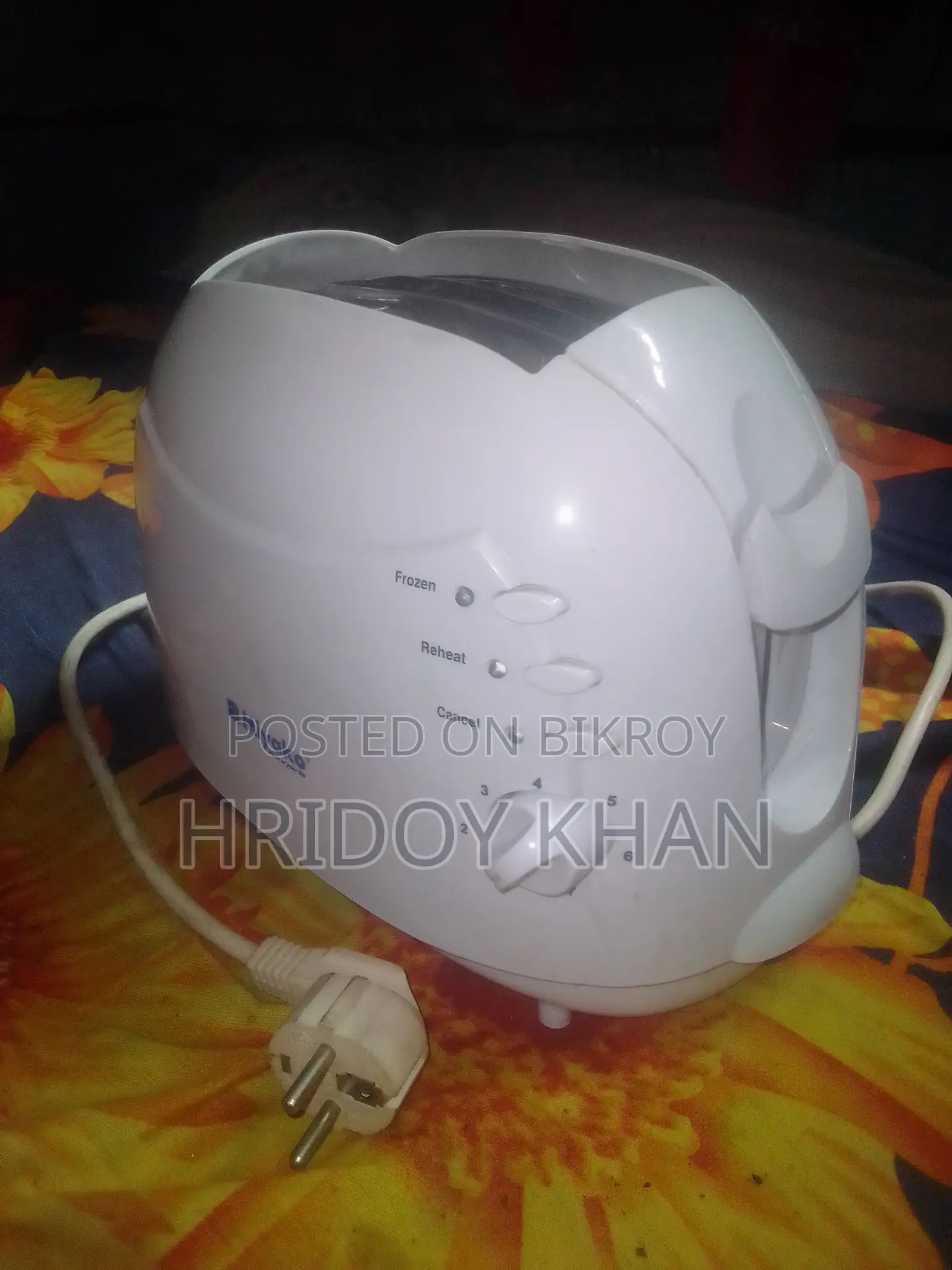 Model KT600DMIYAKO ব্র্যান্ডের একটি পাউরুটি টোস্ট মেকার বিক্রি করা হবে