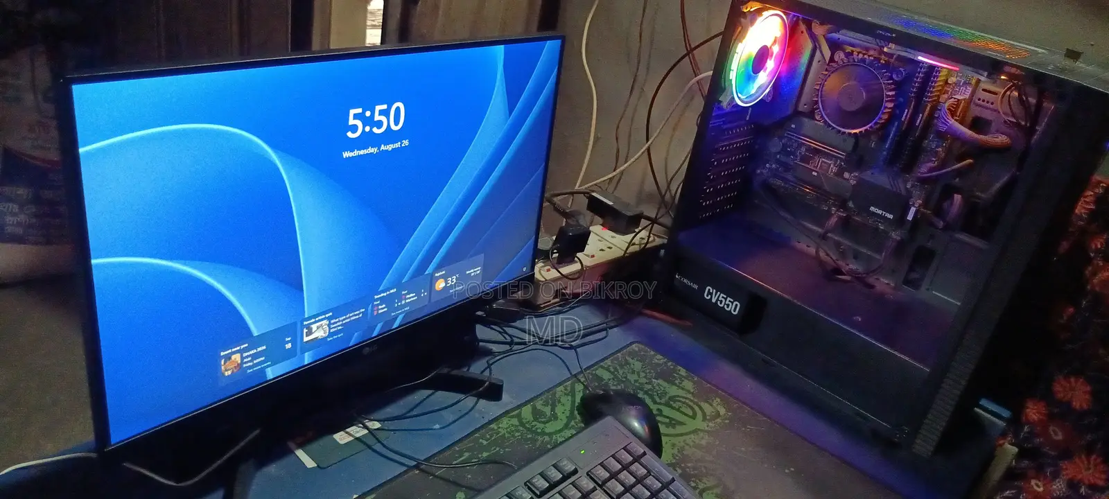 Desktop Computer 16GB Intel Core i5 SSD 256GB