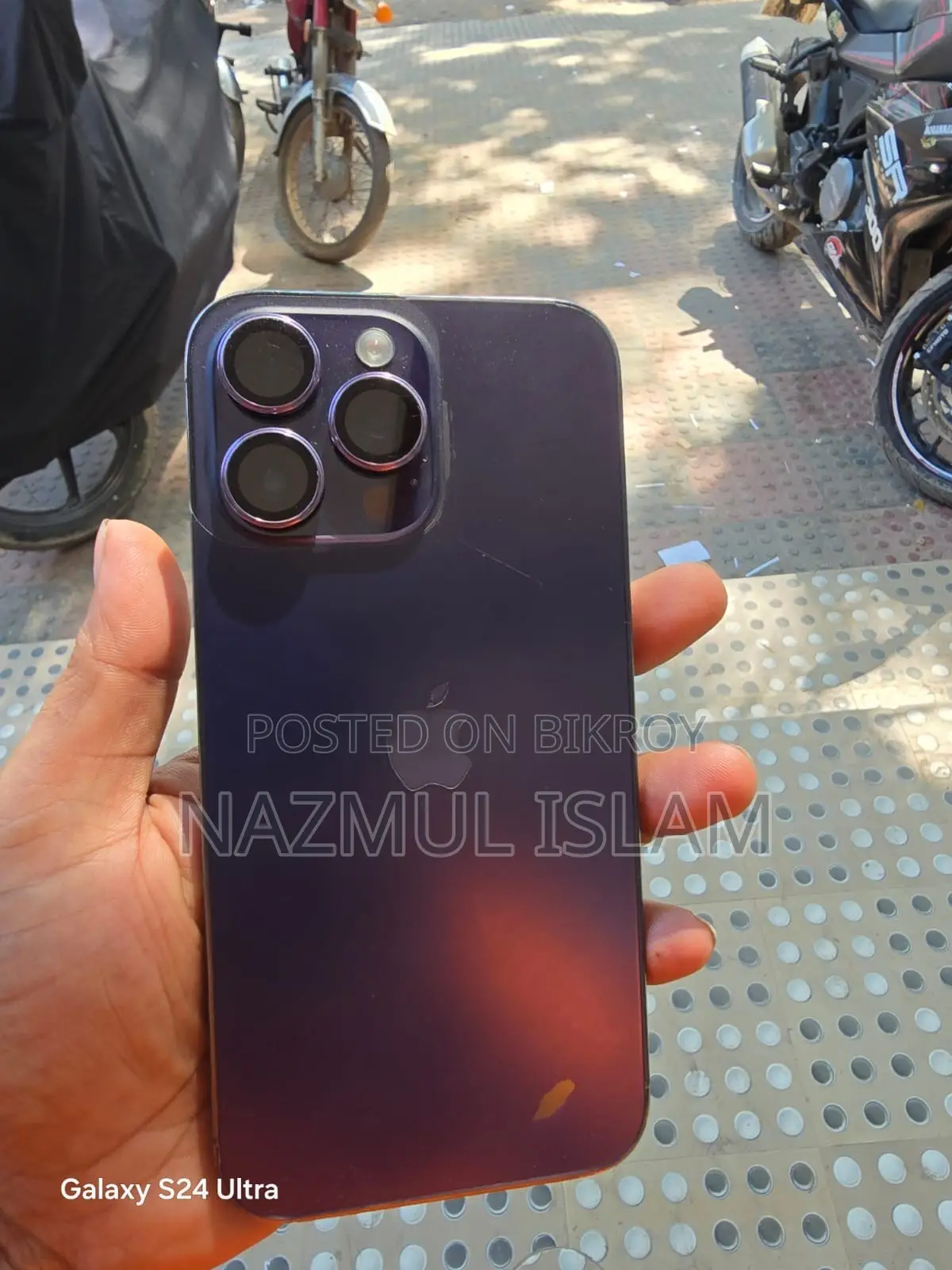 অ্যাপল আইফোন ১৪ প্রো ম্যাক্স ১২৮ জিবি পার্পল