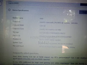 Laptop Dell Inspiron 15 6GB Intel Celeron HDD 1TB