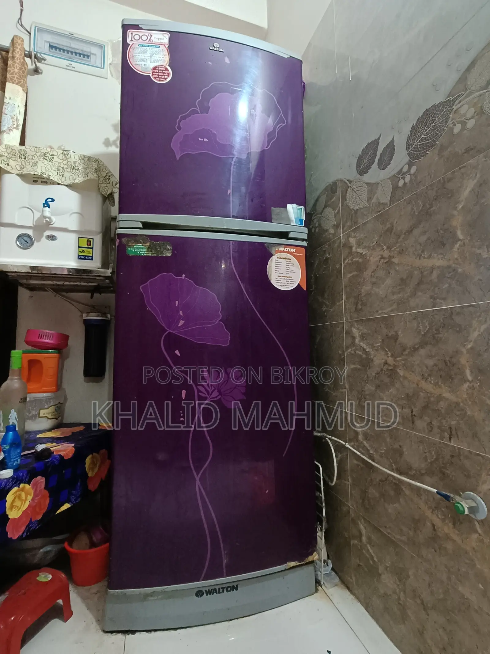 ওয়ালটন রেফ্রিজারেটর (২০ সিএফটি) মডেল ডব্লিউ২ডি-৩এফ৫