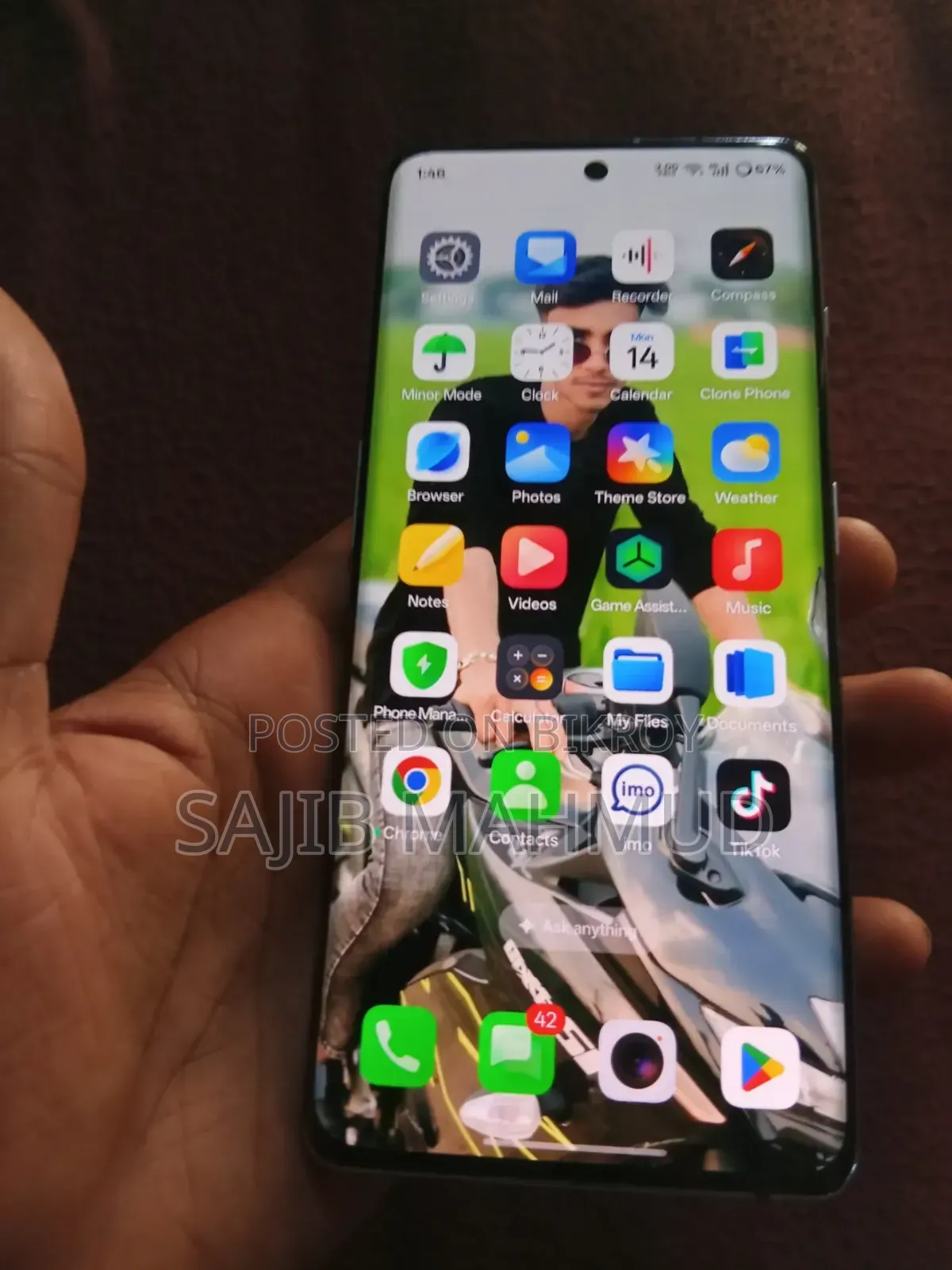 ওয়ানপ্লাস ১১আর ২৫৬ জিবি সিলভার